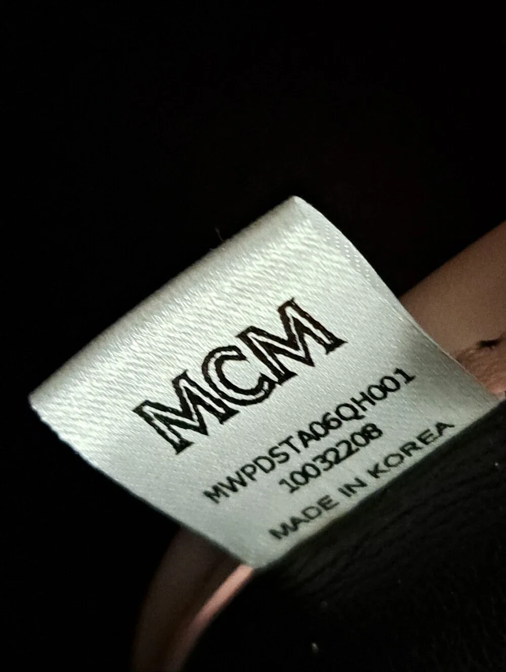 MCM Powder Pink Coated Canvas 8